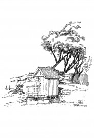 The beach hut
