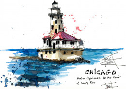 Chicago Harbor East Lighthouse